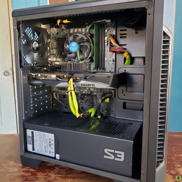 New Custom Build Game Pc Gigabyte OC RX 6500 XT