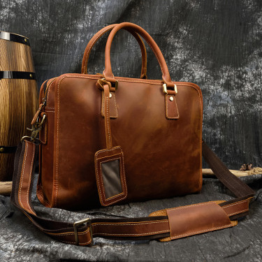 Laptop Leather Bags For Men: A Versatile Option