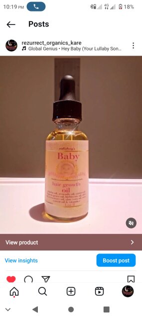 Baby Growth Oil