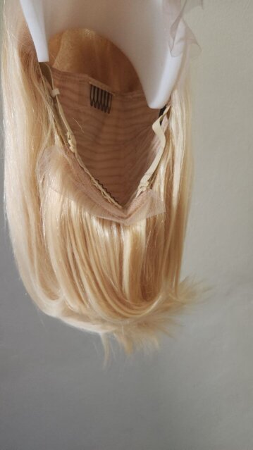 Straight Bob Blonde Wig Human Hair.