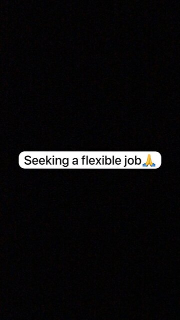 I’m Seeking A Job