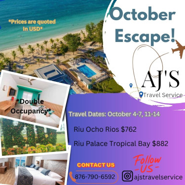 Riu October Deals