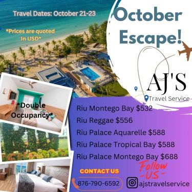 Riu October Deals