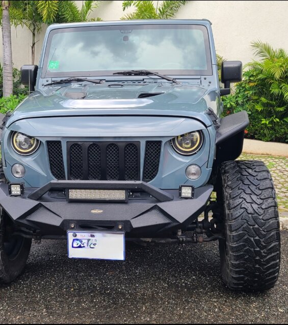 2015 Grey Wrangler Jeep