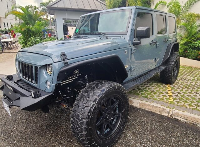 2015 Grey Wrangler Jeep