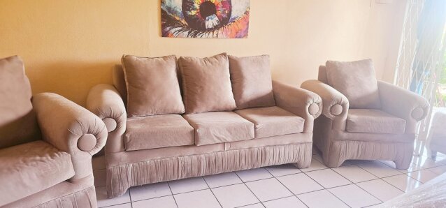 Three Piece Sofa For Sale