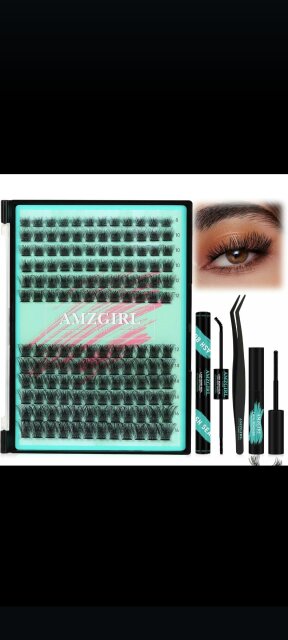 Lash Clusters Kit 144pcs Eyelash Extension