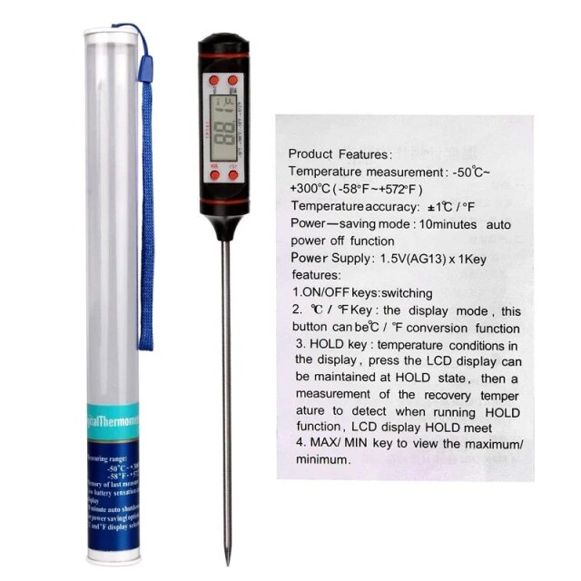 Digital Food Thermometer Kitchen