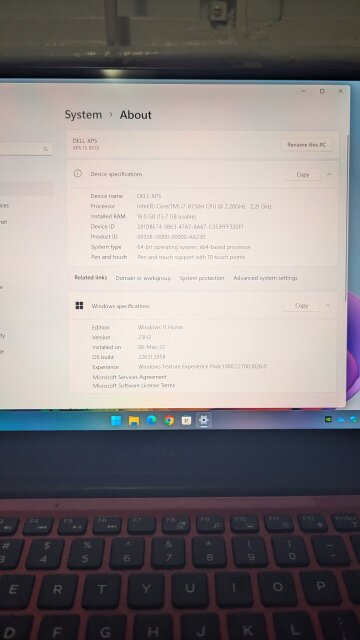 Dell XPS 15 9570 (Touchscreen Version)