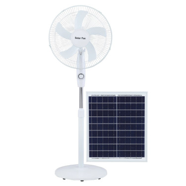 15 Inch Solar Fan - USB LED Solar Panels Ac Ad