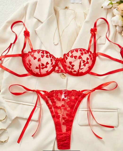 Red Lace Lingerie