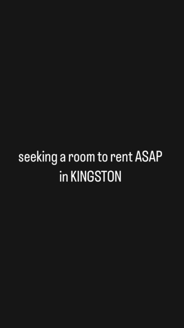 Seeking A Room To Rent