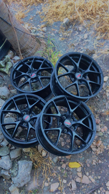 17” Black Rims 5 Lugs 