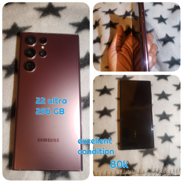 Samsung 22 Ultra, 256GB, Excellent Condition 