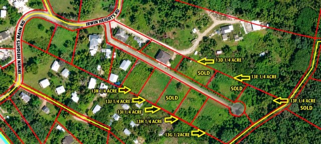 IRWIN HEIGHTS LOTS FOR SALE $8.5MILLION UPWARDS