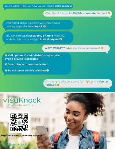 VisuKnock Is Looking For Delivery Drivers!