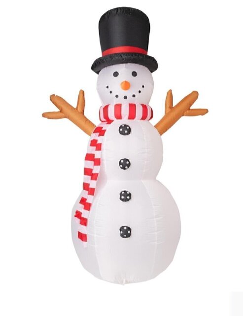 Inflatable Christmas Tree And Snowman For Sale!