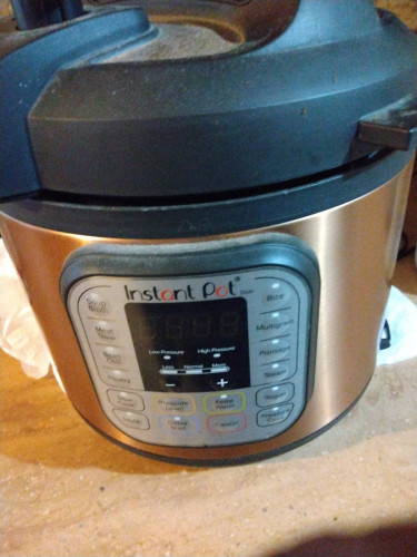 6 Quart Instant Pot Duo Brand Pressure Cooker