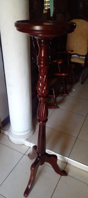 Lovely Mahogany Pedestal/Plant Stand