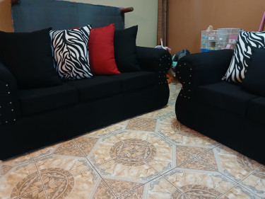 Brand New 2 Piece Sofa Set Large