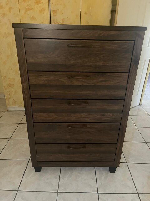 Chest Of Drawer And Two (2) Matching Nightstand