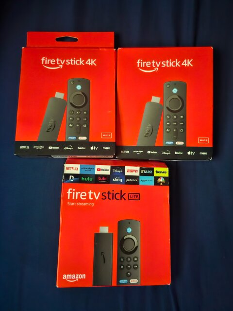 Brand New Fire Stick 4k And Lite And Max