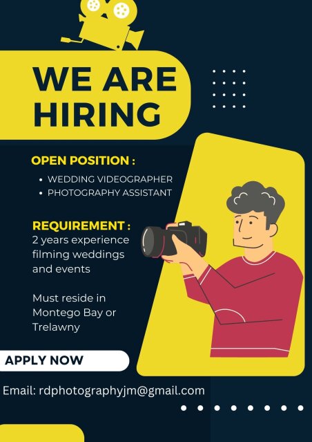 Part-Time Wedding Videographer