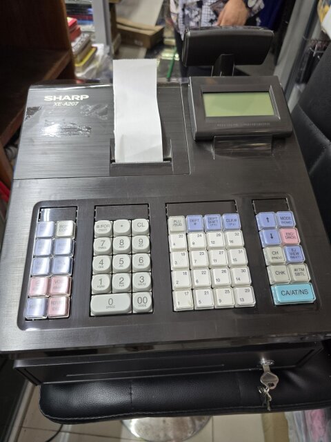 Sharp Cash Register