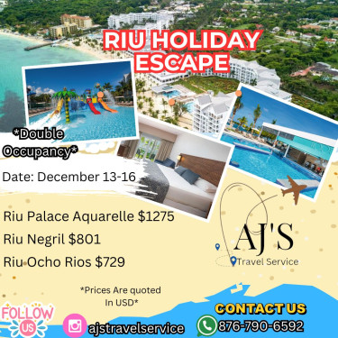 Riu December Deals 