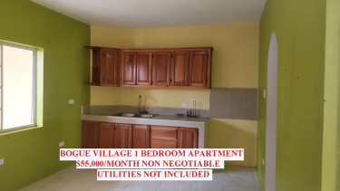 BOGUE VILLAGE 1 BEDROOM APARTMENT $55,000