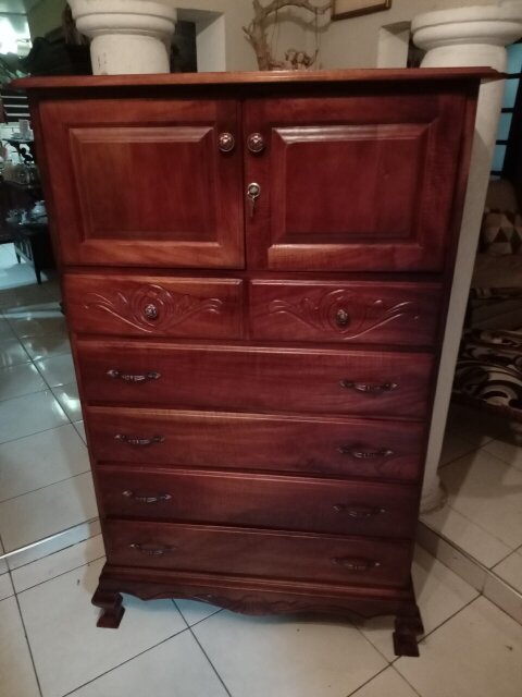 New 6 Drawer Cedar Chest Of Drawers With Cupboard