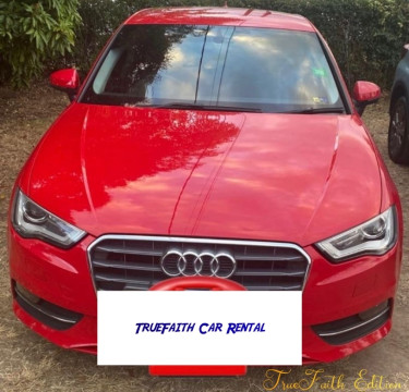 2013 RED AUDI A3