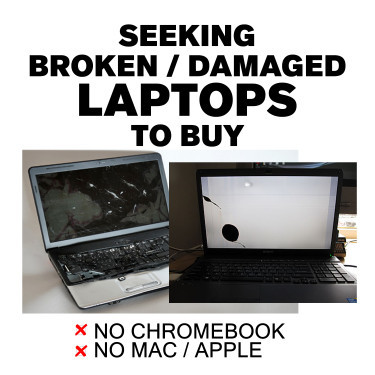 Buying Damage Or Broken Laptops