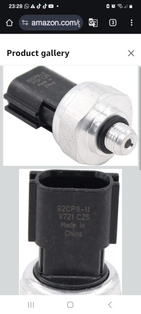 Nissan Ac Pressure Switch/Sensor