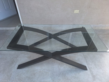 Glass Center And Side Table For Sale!!