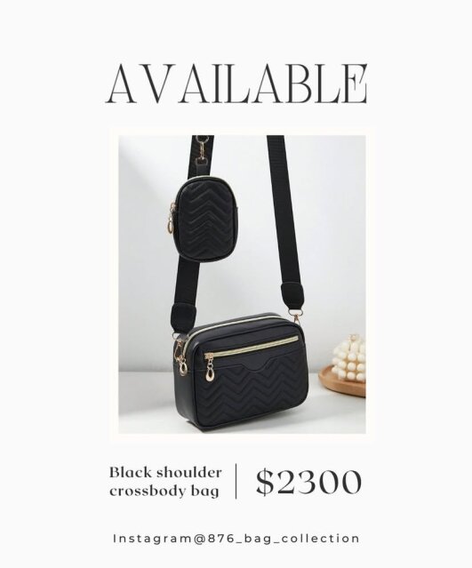 Black Crossbody Bag