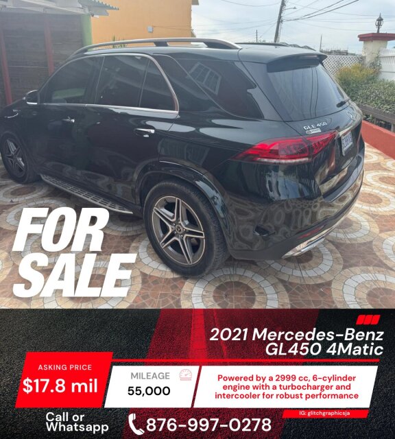 2021 Mercedes Benz GL450 4Matic