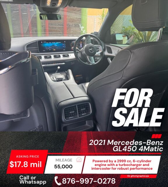 2021 Mercedes Benz GL450 4Matic