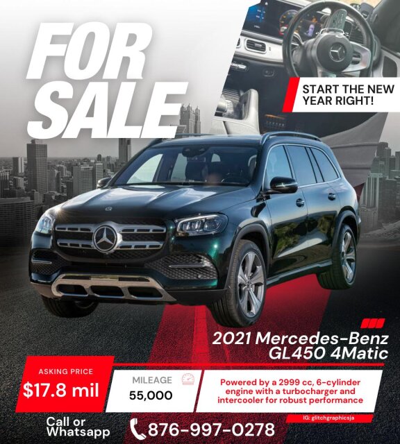 2021 Mercedes Benz GL450 4Matic