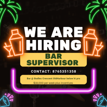 Bar Supervisor/Bartender