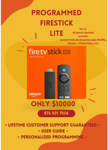 I PROGRAM FIRESTICKS FOR $4000