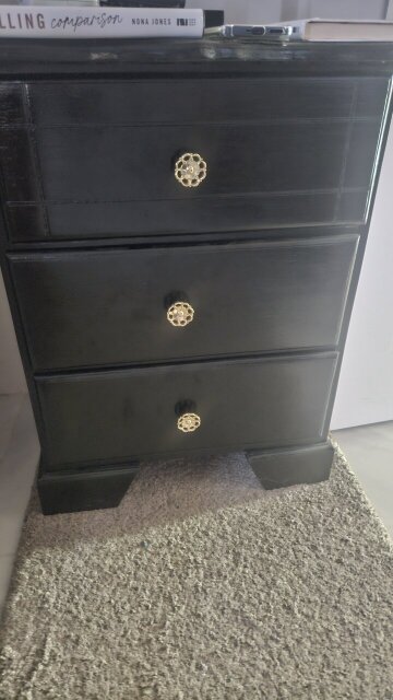 Pair Of Nightstands (Black)