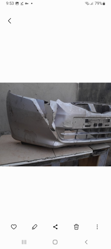 Damaged Bumper& Bonnet For Sale