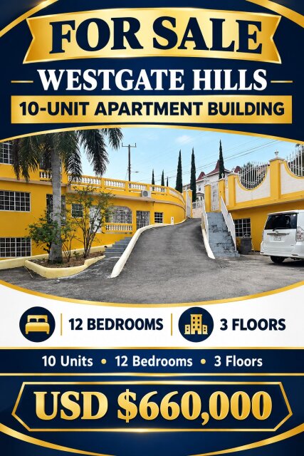 WESTGATE..10 UNIT.. 12 BEDROOM APARTMENT BUILDING