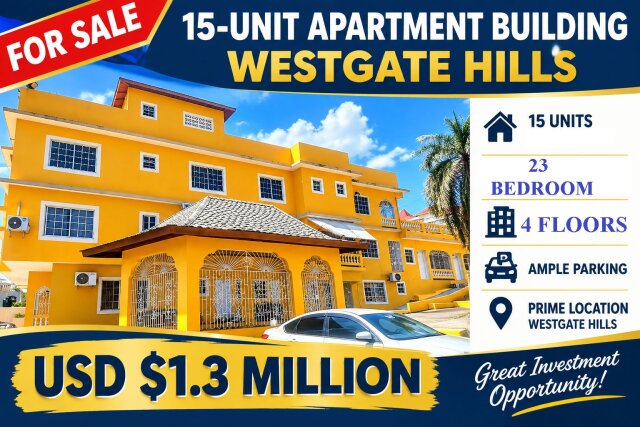 WESTGATE....15 UNIT 23 BEDROOM APARTMENT BUILDING