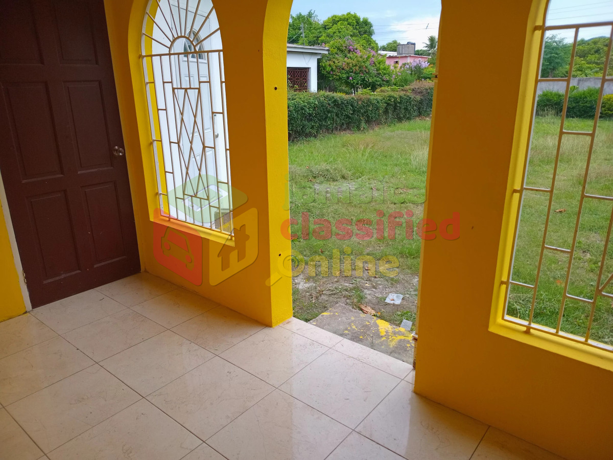 2 Bedroom House Available For Rent - Spanish Town