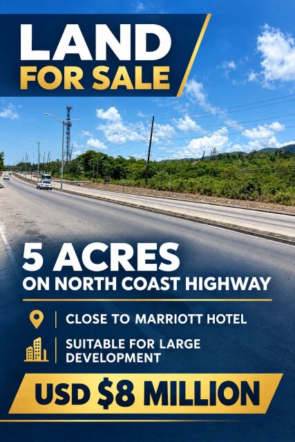 NORTH COAST HIGHWAY 5 ACRES ACROSS CATALONIA HOTEL