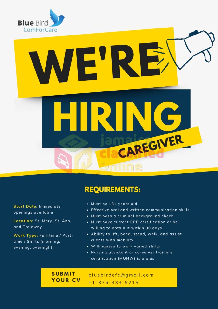 Live-in P/N Or Geriatric Caregiver