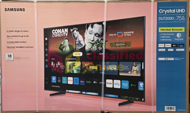 75 Inch Samsung TV