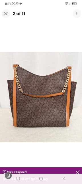 Authentic Michael Kors Tote Bag